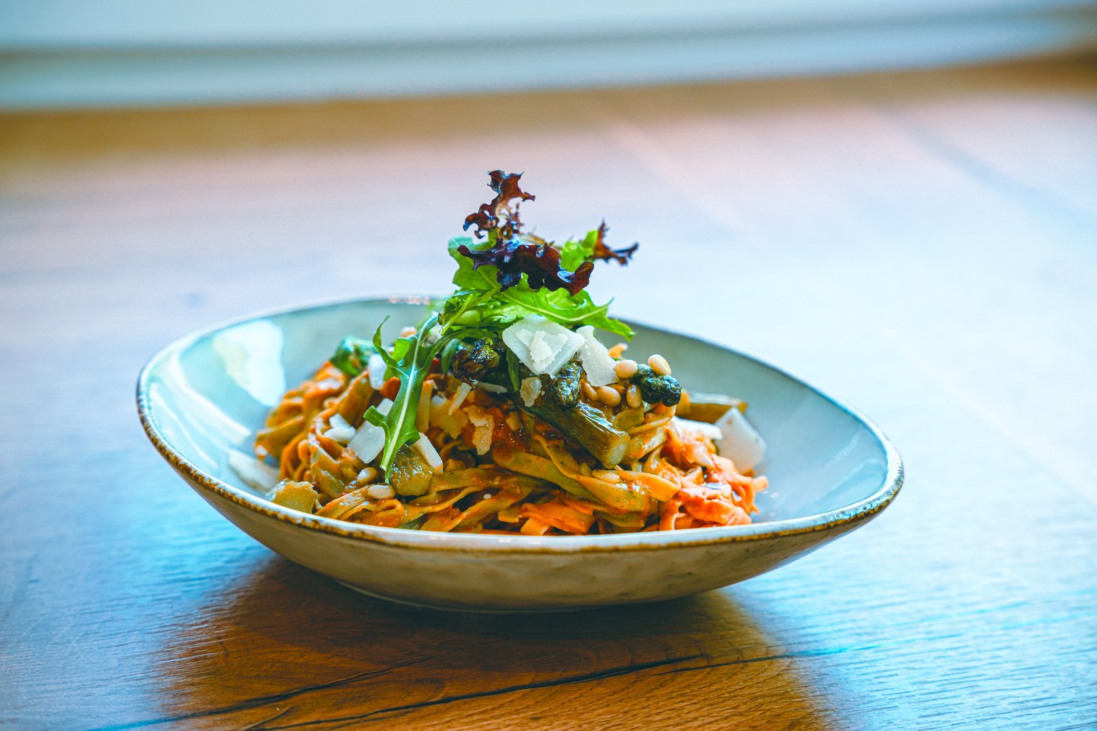 Fotografie von Primo Studio: angerichtetes Pasta-Gericht